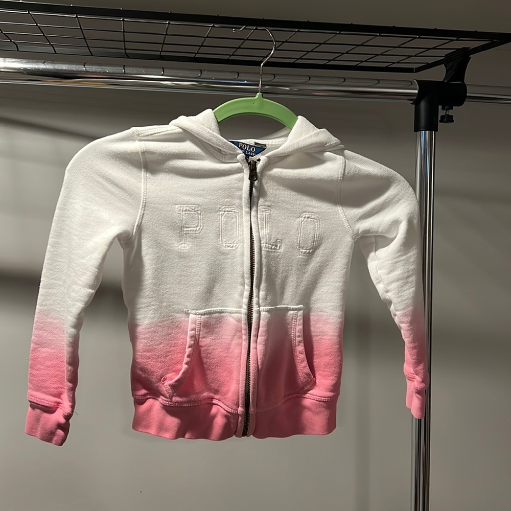 Polo Ralph Lauren girls hoodie hooded sweatshirt 6